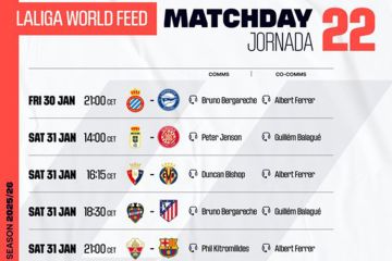 Jadwal lengkap Liga Spanyol: Saatnya Barcelona kembali tancap gas