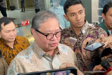 Menko Airlangga sikapi rupiah melemah saat fundamental ekonomi baik