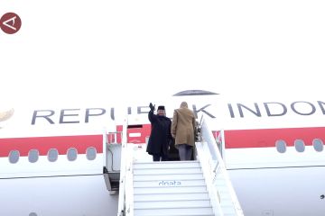 Lanjutkan kunjungan diplomatiknya, Presiden Prabowo tiba di Prancis