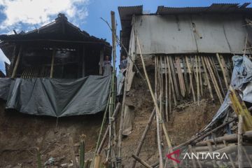 Bencana longsor di Kabupaten Lebak