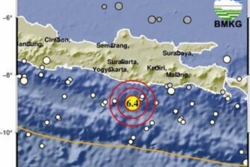Gempa Pacitan hari ini: 15 warga Bantul luka-luka