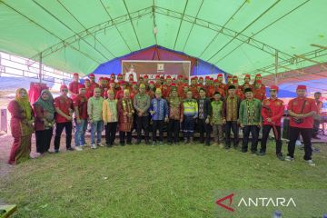 Upacara adat Mosehe Wonua di Routa Konawe