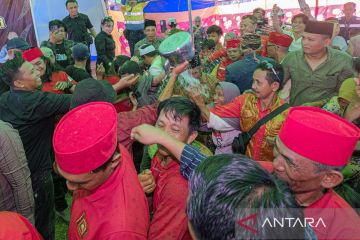 Upacara adat Mosehe Wonua di Routa Konawe