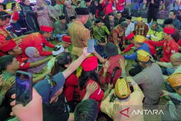 Upacara adat Mosehe Wonua di Routa Konawe