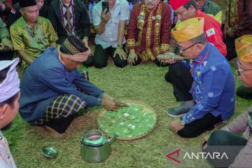 Upacara adat Mosehe Wonua di Routa Konawe