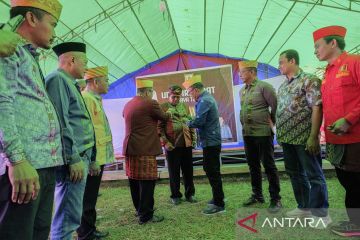 Upacara adat Mosehe Wonua di Routa Konawe