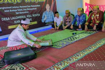 Upacara adat Mosehe Wonua di Routa Konawe