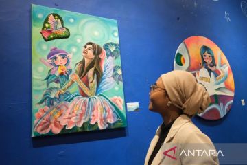 Pameran seni Ruang Imajinasi di Pontianak