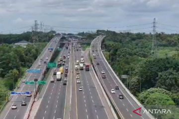 H-1 Imlek, kendaraan menuju Jakarta via Tol Layang MBZ naik 66 persen