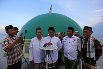 Rukyatul hilal di Surabaya