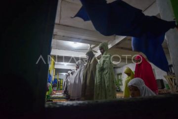 Shalat tarawih pertama Naqsabandiyah