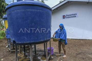 Penyintas bencana mulai tempati huntara di Maninjau