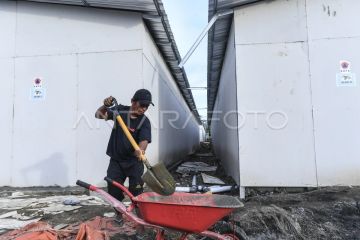Percepatan pembangunan huntara Padang Gantiang di Palembayan