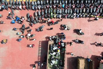 Hasil razia balap liar di Sidoarjo