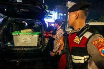 Barang bukti penggeledahan toko emas di Nganjuk