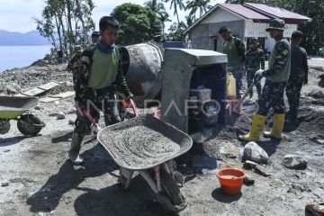 Pembangunan jembatan aramco di Tanah Datar