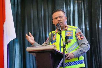 Kakorlantas tekankan keselamatan dalam arus mudik Lebaran 2026