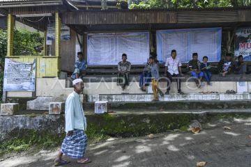 Shalat Jumat pertama Ramadhan penyintas bencana di Malalo