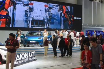 GAC bukukan 2.095 SPK di IIMS 2026, AION UT jadi model terlaris