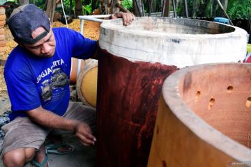 Produksi bedug menurun akibat sulitnya bahan baku