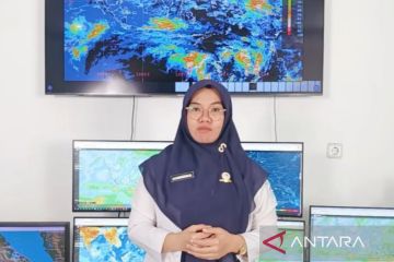 BMKG: Waspada potensi hujan sedang di Sumatera besok