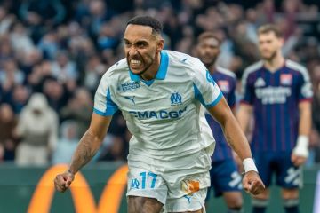 Marseille vs Lyon: Gol Pierre-Emerick Aubameyang penentu kemenangan Marseille