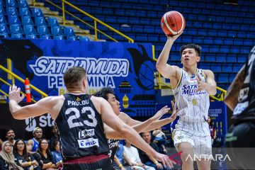 Hasil IBL 2026: Satria Muda menang mutlak di Bandung: libas Satya Wacana dengan skor telak 97-59