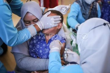 Kemenkes siap buka layanan vaksin campak di posko mudik