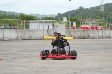Drift kart di Sirkuit Mandalika&nbsp;NTB