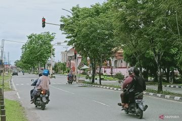 Penajam pantau lalu lintas guna pengamanan Lebaran