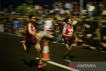 Lomba lari saat Ramadhan di Tangerang Selatan