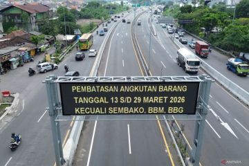 Pembatasan operasional truk saat arus mudik Lebaran