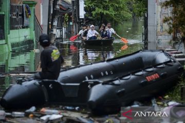 Jumlah warga terdampak banjir di Periuk Tangerang