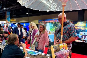 Kemenpar gaet wisatawan AS di Los Angeles Travel & Adventure Show 2026