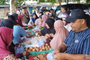 Gerakan pangan murah jaga stabilitas harga dan pasokan bahan pokok di Bangka Selatan