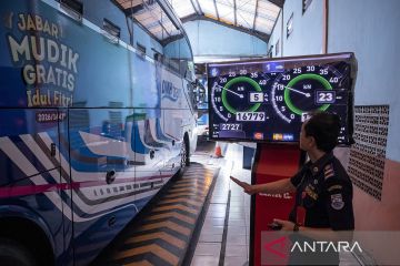 Persiapan Lebaran 2026: intip ketatnya pemeriksaan bus di Cimahi, demi nyawa penumpang!
