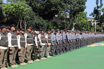 500 personel Satlinmas Jaksel siaga amankan libur Lebaran