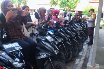 Polres Bekasi buka layanan titip kendaraan bagi pemudik
