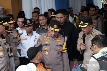 Kapolri ingatkan pengemudi bus utamakan keselamatan saat arus mudik
