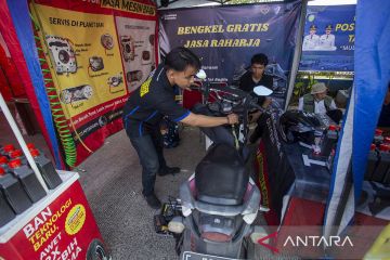 Mudik irit! cek lokasi perbaikan motor gratis dari Jasa Raharja di jalur pantura Indramayu, jangan terlewat