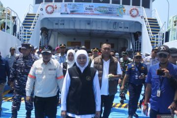 Mudik gratis menggunakan kapal laut