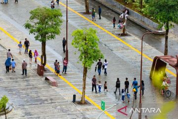 Libur nasional, fasiltas-ruang publik IKN dibuka untuk masyarakat umum