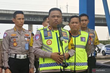Volume kendaraan meningkat, Polri sempat tutup tol MBZ