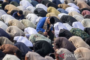 Shalat Idul Fitri Muhammadiyah di Cimahi