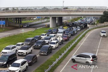 Arus balik Tol Trans Jawa ramai