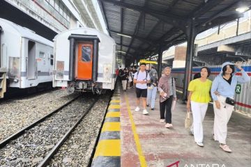 KAI: Penumpang kembali ke Kota Medan meningkat sejak hari ke-2 Lebaran