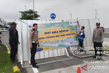 Jasamarga tutup Rest Area Km 52B Tol Japek, dukung puncak balik
