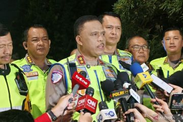 42 persen pemudik belum masuk Jakarta, Polri terus fokus amankan