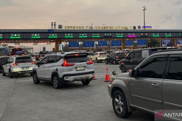 Volume kendaraan di GT Cikatama ke Jakarta turun pada H+7 Lebaran