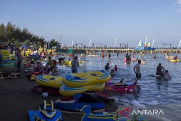 Jumlah kunjungan wisatawan selama libur Lebaran di Jawa Barat
